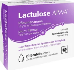 Lactulose Aiwa Pflaumenaroma 10 G Je 15 ml 20 X 15 ml