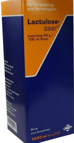 Lactulose-Saar Sirup 1000 ml Sirup