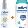 Ladival Aktiv Sonnenschutz-Spray LSF 50+ 150 ml + allergische Haut Apres Pflege Gel 200 ml