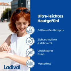 Ladival allergische Haut Sonnenschutz-Gel LSF 50+ 200 ml
