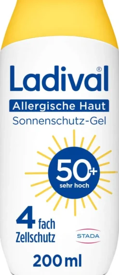 Ladival allergische Haut Sonnenschutz-Gel LSF 50+ 200 ml