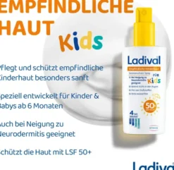Ladival empfindliche Kinderhaut Spray LSF 50+ 150 ml