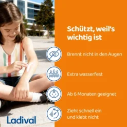 Ladival empfindliche Kinderhaut Spray LSF 50+ 150 ml