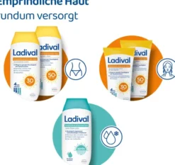 Ladival empfindliche und normale Haut Sonnenschutz-Lotion Gesicht LSF 50+ 50 ml