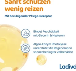 Ladival empfindliche und normale Haut Sonnenschutz-Lotion Gesicht LSF 50+ 50 ml