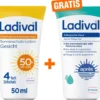 Ladival empfindliche und normale Haut Sonnenschutz-Lotion Gesicht LSF 50+ 50 ml + gratis Apres Pflege-Gel 50 ml