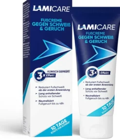 LamiCare Fußcreme gegen Schweiß & Geruch 75 ml