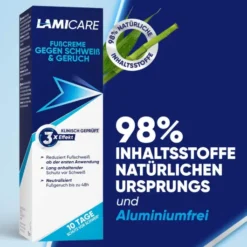 LamiCare Fußcreme gegen Schweiß & Geruch 75 ml
