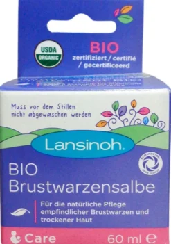 Lansinoh Bio Brustwarzensalbe 60 ml