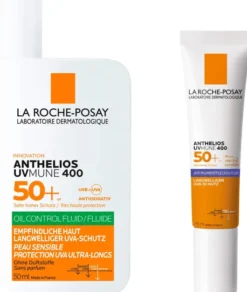 La Roche Posay Anthelios Oil Control Fluid UV Mune 400 LSF 50+ 50 ml + gratis La Roche Posay Anti-Pigment Fluid 15 ml