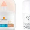 La Roche Posay Anthelios UV Air Serum LSF 50+ Getönt mittel 50 ml + gratis Vichy Deo Roll-on Anti Flecken 48h 50 ml
