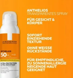 La Roche Posay Anthelios XL transparentes Körperspray LSF 50+