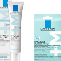 La Roche Posay Effaclar Duo+M Patch 22 Pflaster + La Roche Posay Effaclar Duo + M Creme 40 ml