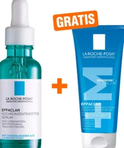 La Roche Posay Effaclar hochkonzentriert 30 ml Serum + gratis Effaclar Gel 50 ml Mini