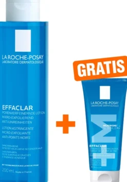 La Roche Posay Effaclar Porenverfeinernde Lotion 200 ml + gratis La Roche Posay Effaclar Gel 50 ml Mini