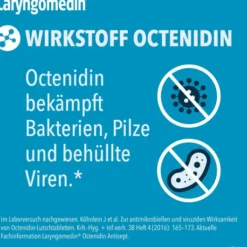 Laryngomedin Octenidin Antisept 2,6 mg Lutschtabl. 24 Stück