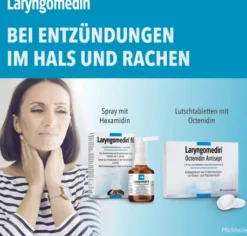 Laryngomedin Octenidin Antisept 2,6 mg Lutschtabl. 24 Stück