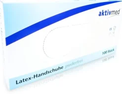 Latexhandschuhe Einmal Puderfrei Größe S 100 Stück