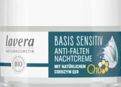 Lavera Basis Sensitiv Anti-Falten Nachtcreme Q10 50 ml