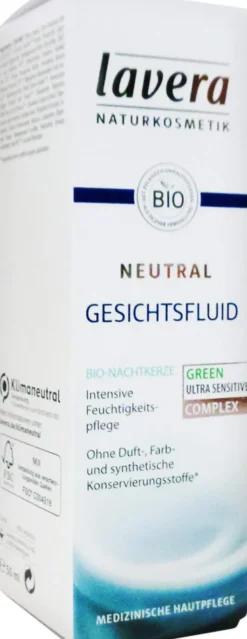 Lavera Neutral Gesichtsfluid 50 ml Emulsion