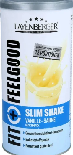 Layenberger Fit+feelgood Slim Shake Vanille-Sahne 396g