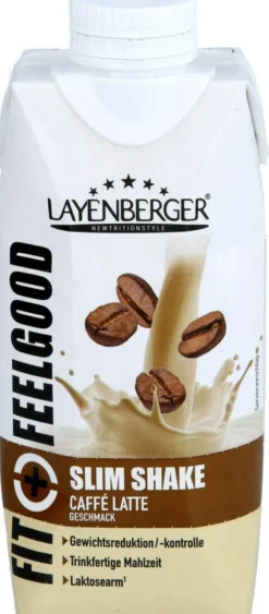 Layenberger Fit+feelgood Slim Shake Caffe Latte 330ml