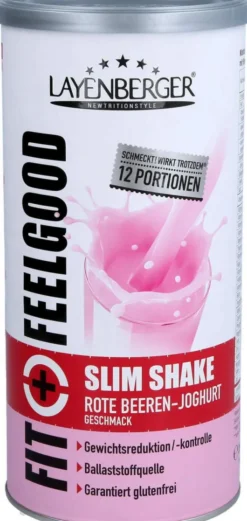 Layernberer Fit+feelgood Slim Shake Rote Beeren 396g