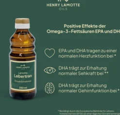 Lebertran Lamotte H.V. 250 ml Flüssigkeit