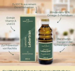 Lebertran Lamotte H.V. 250 ml Flüssigkeit