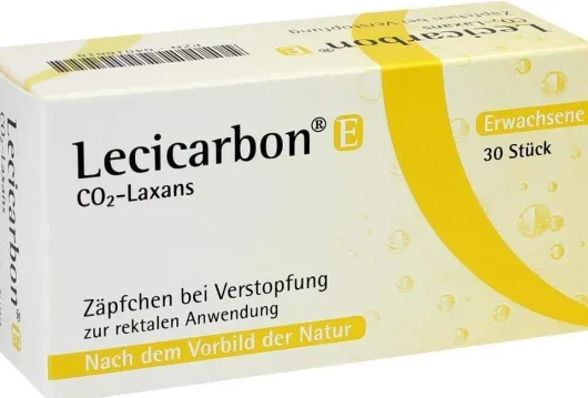 Lecicarbon E Co2 Laxans Erwachsenensuppositorien 30 Stück