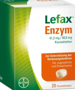 Lefax Enzym 20 Kautabletten