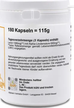 Leinöl 180 Kapseln