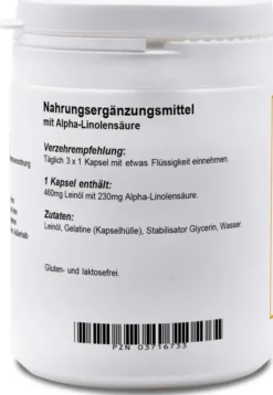 Leinöl 180 Kapseln