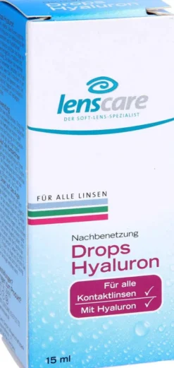 Lenscare Drops Hyaluron Lösung 15 ml