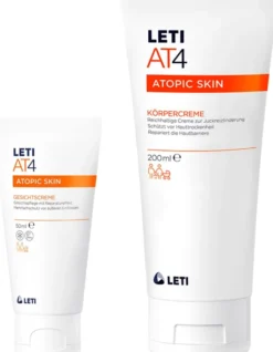 LETI AT4 Gesichtscreme 50 ml + LETI AT4 Körpercreme 200 ml