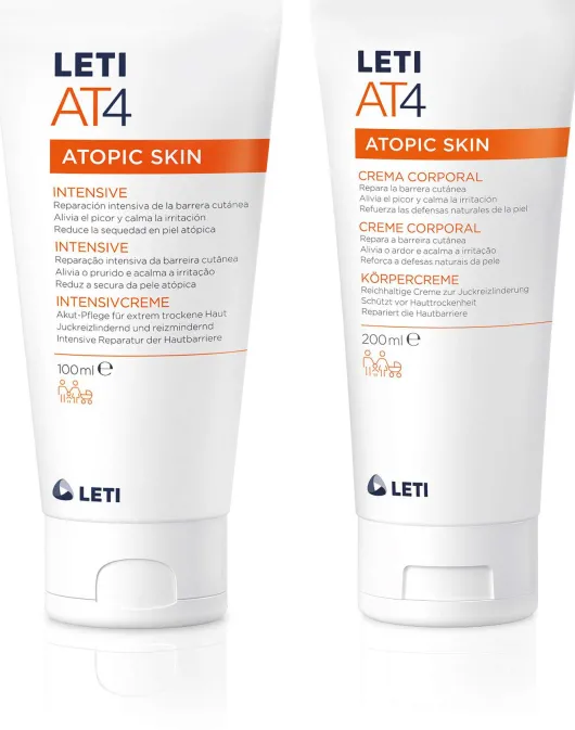 LETI AT4 Intensivcreme 100 ml + LETI AT4 Körpercreme 200 ml