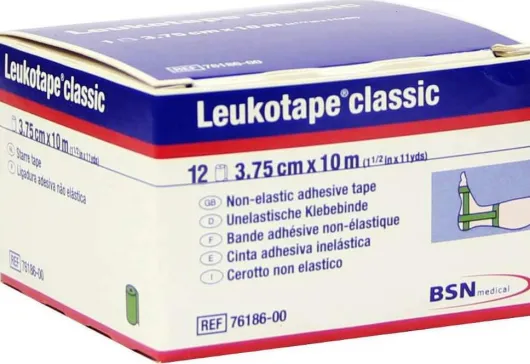 Leukotape Classic 10 M X 3,75 cm Grün 12 Binden