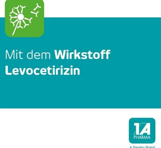 Levocetirizin 1a Pharma 5 mg 50 Filmtabletten