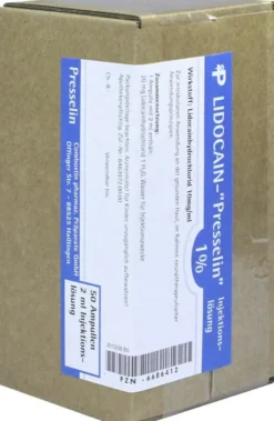 Lidocain Presselin 1% 50x2 ml Injektionslösung