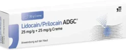 Lidocain-Prilocain ADGC 25 mg je g plus 25 mg je g Creme 30 g