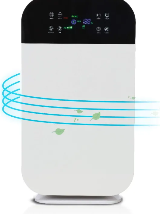 Livington Airpurifier Deluxe 6in1-Luftreiniger für 40 m²