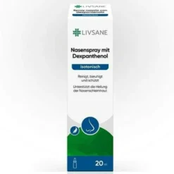 Livsane Nasenspray Mit Dexpanthenol 20 ml