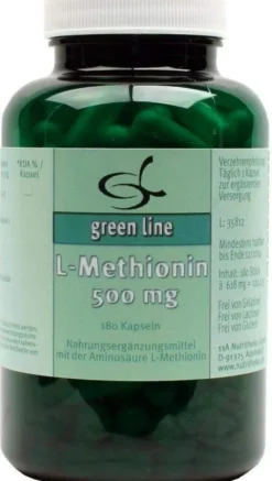 L-Methionin 500 mg 180 Kapseln