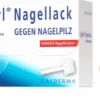 Loceryl Nagellack gegen Nagelpilz 3 ml Direktapplikator + gratis Nagellack rot 1 Stück