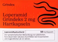 Loperamid Grindeks 2 mg Hartkapseln