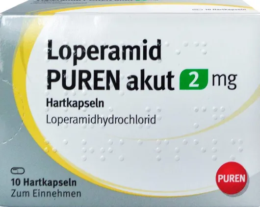 Loperamid Puren Akut 2 mg Hartkapseln