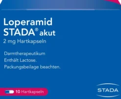 Loperamid STADA akut 2 mg 10 Hartkapseln