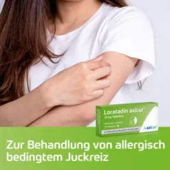 Loratadin Axicur 10 mg 7 Tabletten