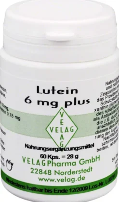Lutein 6 mg Plus Kapseln