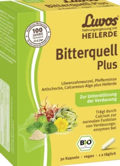 Luvos Heilerde Bio Bitterquell Plus 30 Kapseln